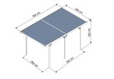 Carport Aluminium eloxiert 