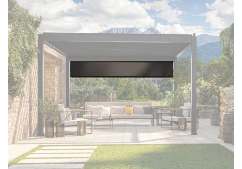 Seitenmarkise für Pergola 294 cm inkl. Elektromotor