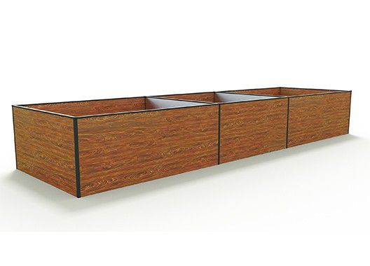 Hochbeet Daniela 535-Holzoptik-Breite: 150 cm