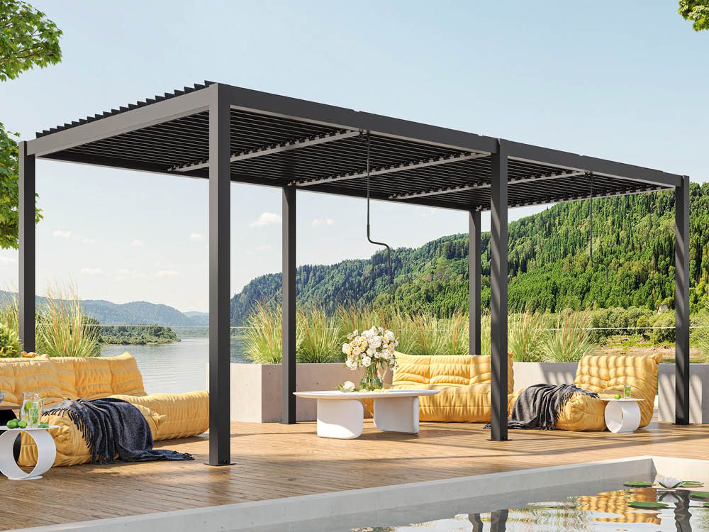 Pergola 574 x 290 cm - Anthrazit